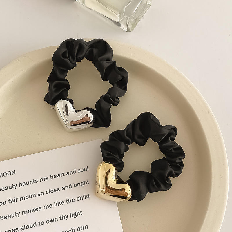 Duo Heart scrunchie