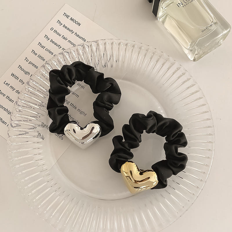 Duo Heart scrunchie