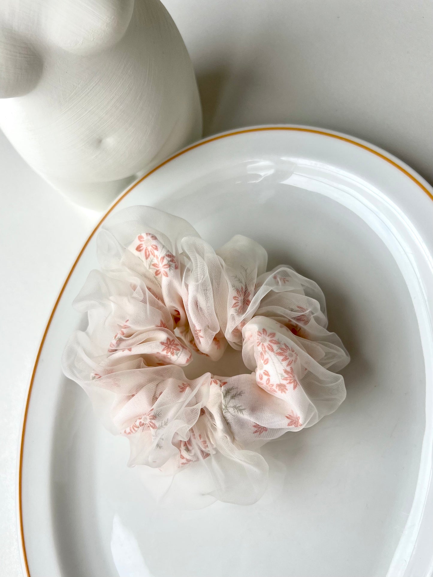 Sakura scrunchie