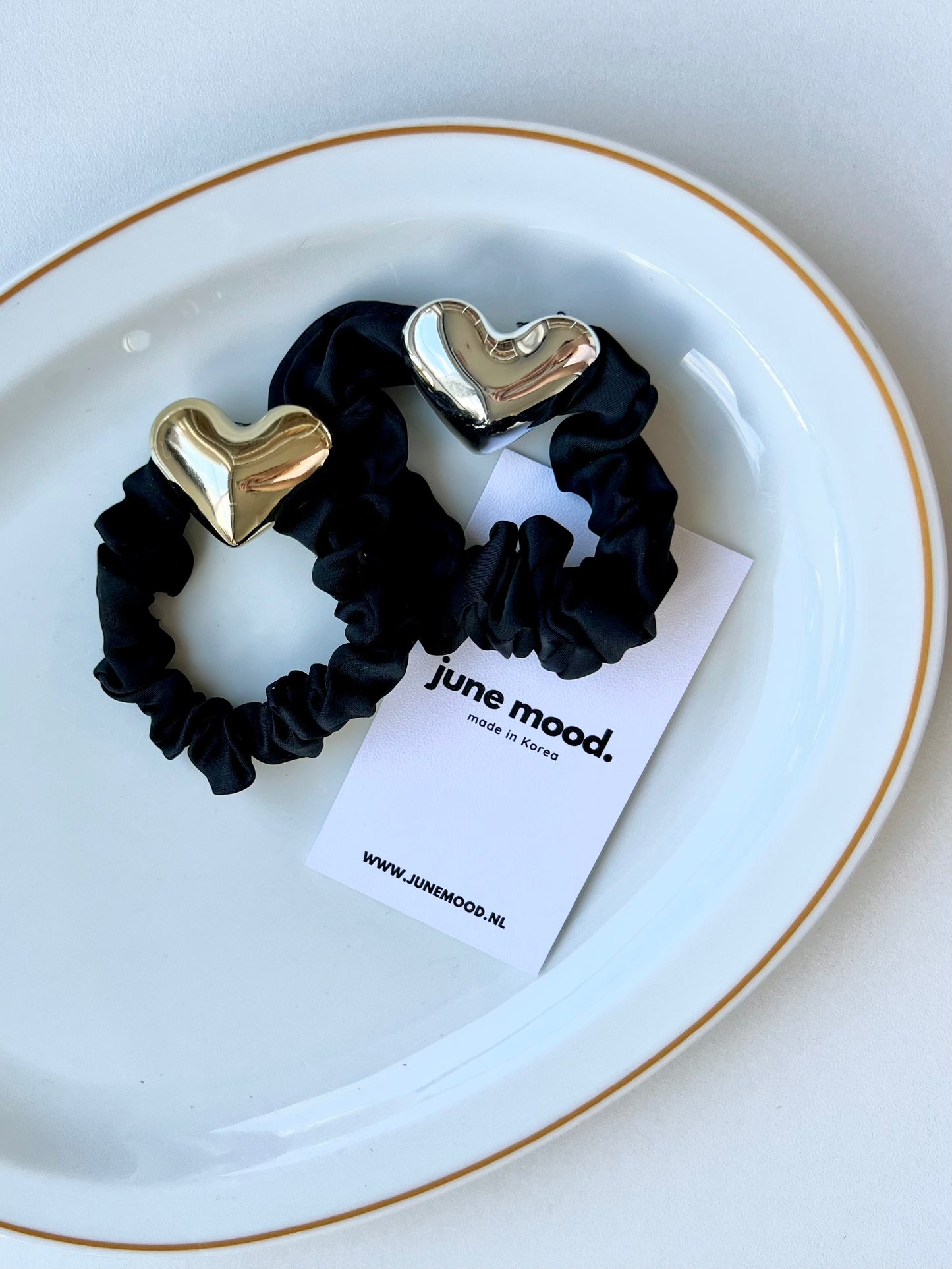 Duo Heart scrunchie