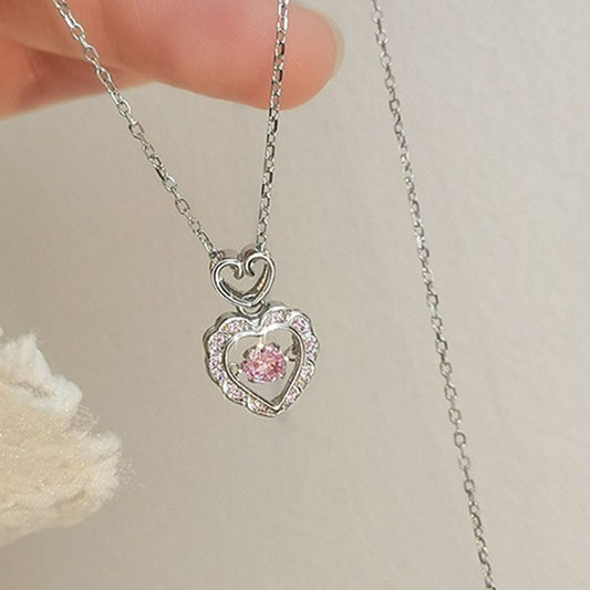 Heart Moon necklace