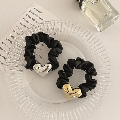 Duo Heart scrunchie