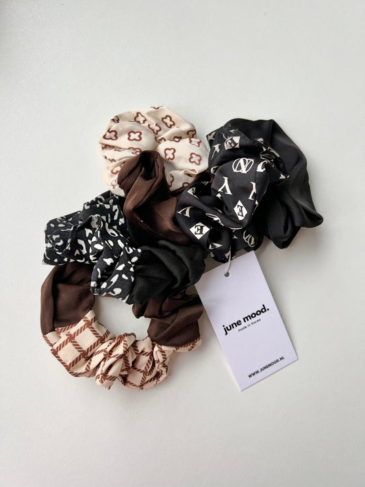 Nancy 4-pack scrunchies