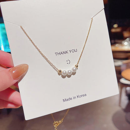Triple Pearl ketting